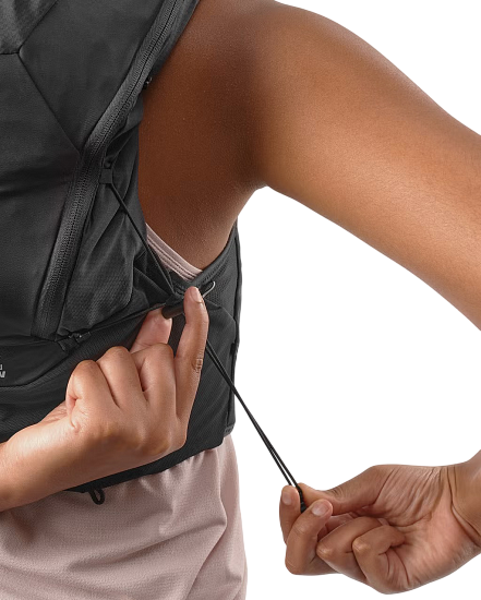 Рюкзак женский Salomon Adv Skin 12 Set Black/Asphalt - Фото 8 большая