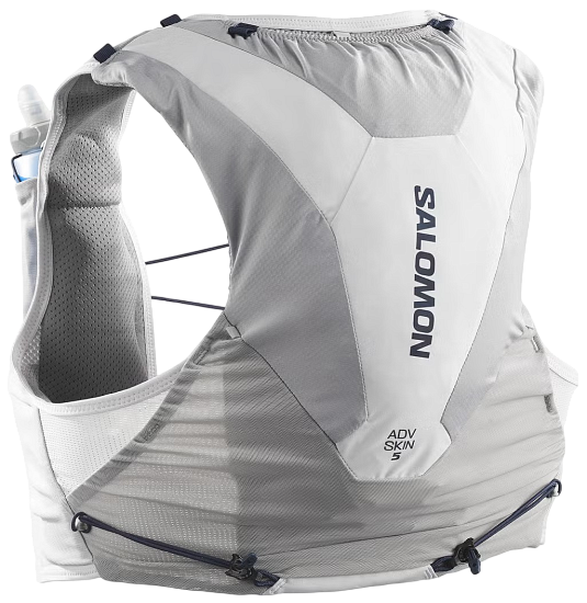 Рюкзак Salomon Adv Skin 5 Set Alloy/Gray Violet/Spellbound - Фото 3 большая