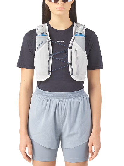 Рюкзак Salomon Adv Skin 5 Set Alloy/Gray Violet/Spellbound - Фото 5 большая