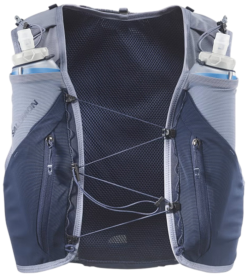 Рюкзак Salomon Adv Skin 12 Gradient Set Maritime Blue/Grisaille/Sunny Lime - Фото 1 большая