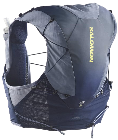 Рюкзак Salomon Adv Skin 12 Gradient Set Maritime Blue/Grisaille/Sunny Lime - Фото 2 большая