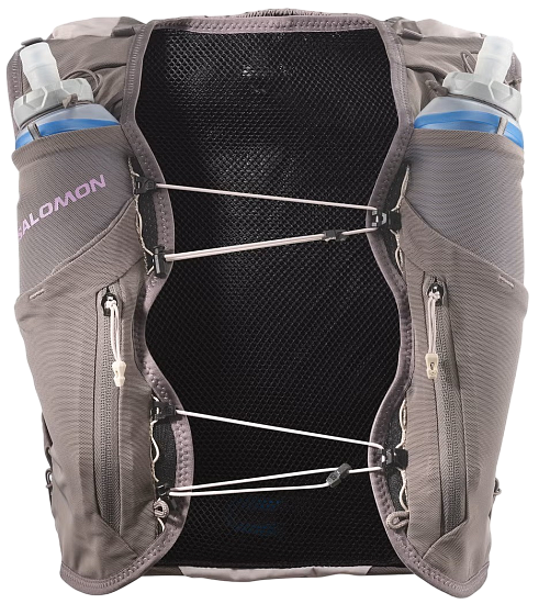 Жилет женский Salomon Adv Skin 12 Grad Set Iron/Shadow Gray/Iris Orchid - Фото 1 большая