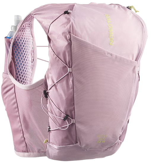 Рюкзак женский Salomon Active Skin 12 Set Dawn Pink/Dusky Orchid/Butterfly - Фото 2 большая