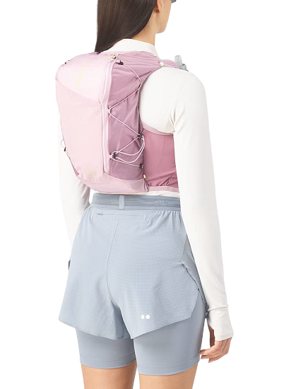 Рюкзак женский Salomon Active Skin 12 Set Dawn Pink/Dusky Orchid/Butterfly - Фото 4 большая