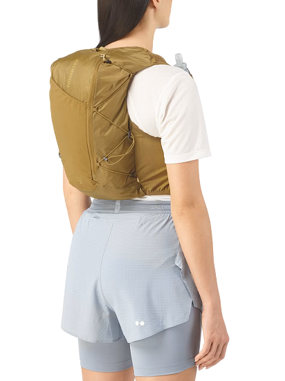 Рюкзак Salomon Active Skin 12 Set Brilliant Olive/Willow - Фото 4 большая