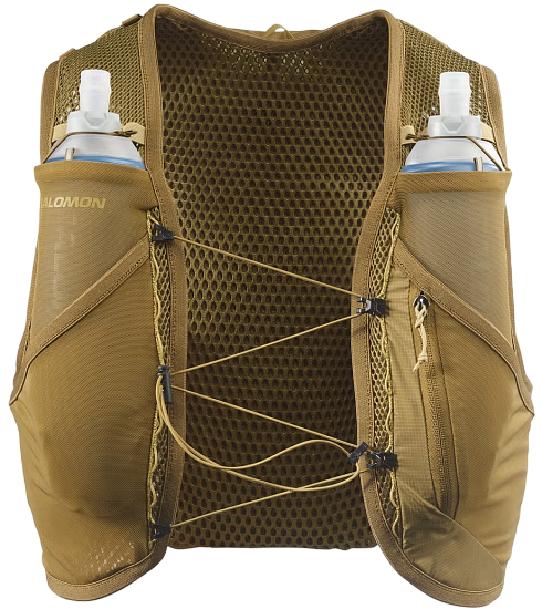 Рюкзак Salomon Active Skin 8 Set Brilliant Olive/Willow - Фото 1 большая