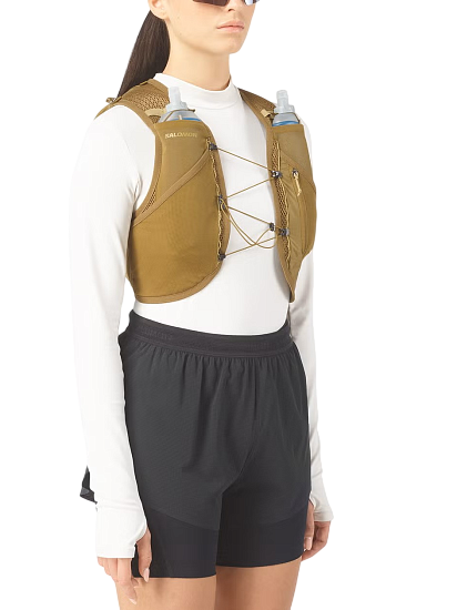 Рюкзак Salomon Active Skin 8 Set Brilliant Olive/Willow - Фото 3 большая