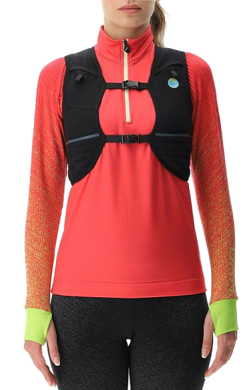 Жилет беговой UYN Endurance Hydration Vest Black - Фото 2 большая
