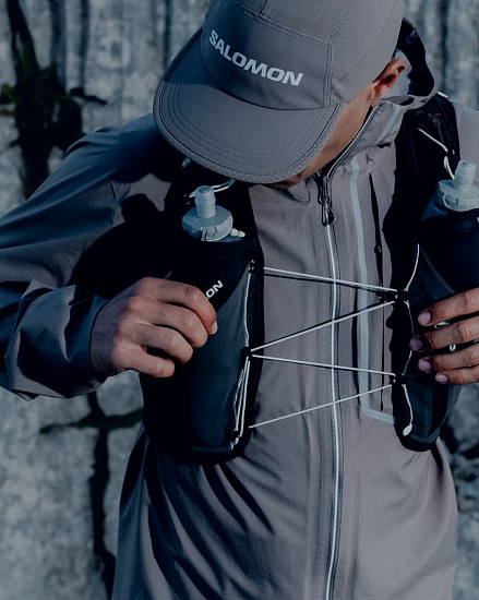 Рюкзак Salomon Adv Skin 12 Gradient Set Phantom/Castelrock/Icicle - Фото 8 большая