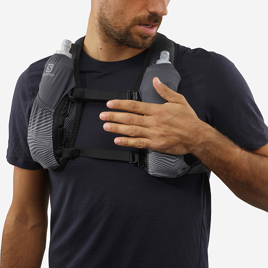 Рюкзак Salomon Agile Nocturne 2 Set Ebony - Фото 7 большая