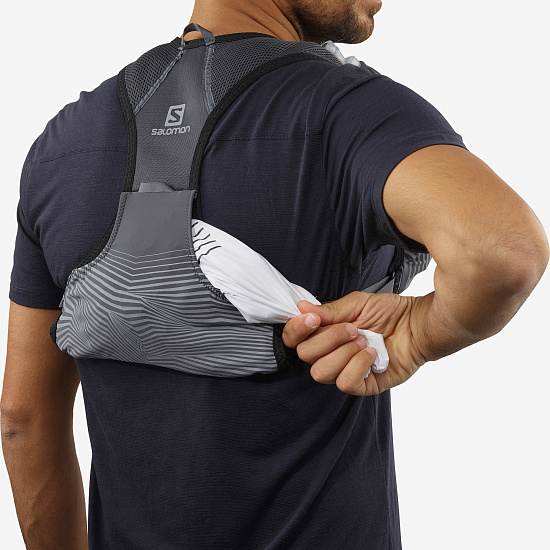 Рюкзак Salomon Agile Nocturne 2 Set Ebony - Фото 8 большая