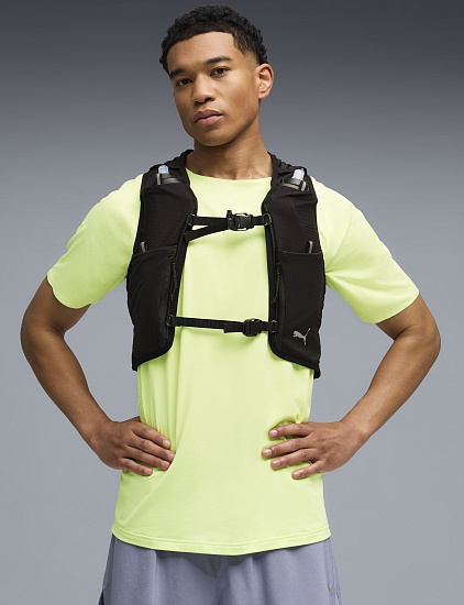 Жилет Puma Race Day Running Puma Black - Фото 3 большая