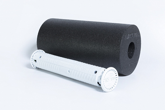 Массажный набор с вибрацией Blackroll Booster STD 31 см Черный  - Фото 2 большая