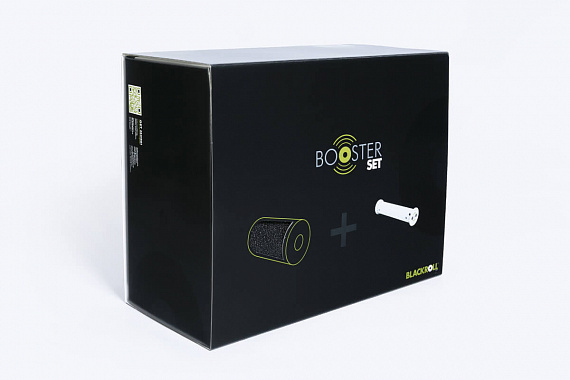 Массажный набор с вибрацией Blackroll Booster STD 31 см Черный  - Фото 4 большая
