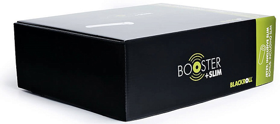 Массажный набор с вибрацией Blackroll Booster Slim 30 см - Фото 2 большая