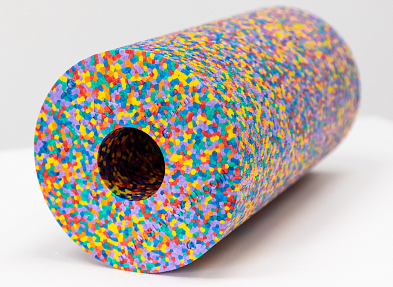 Массажный ролл стандарт Blackroll STD 30 см Rainbow - Фото 3 большая