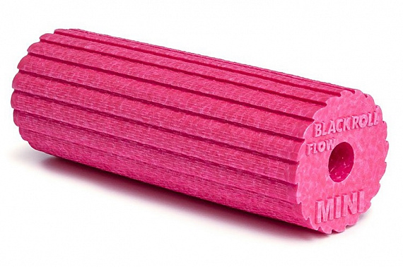 Массажный мини-ролл Blackroll Mini Flow 15 см Розовый  - Фото 1 большая