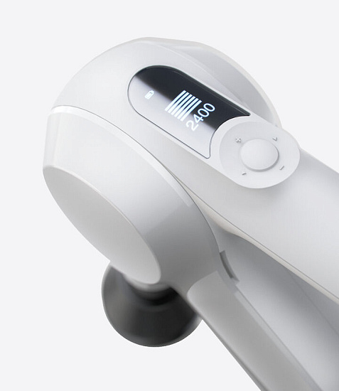 Перкуссионный массажер Theragun Elite White - Фото 4 большая