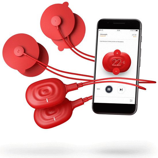 Миостимулятор Powerdot Duo 2.0 Red - Фото 1 большая