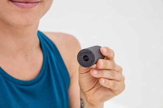 Массажный микро-ролл Blackroll Micro 6 см Оранжевый - Фото 2 большая