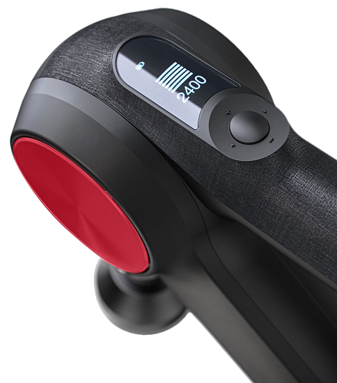 Перкуссионный массажёр Theragun Pro красный - Фото 3 большая