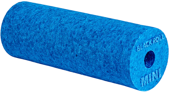 Массажный мини-ролл Blackroll Mini 15 см Синий - Фото 1 большая