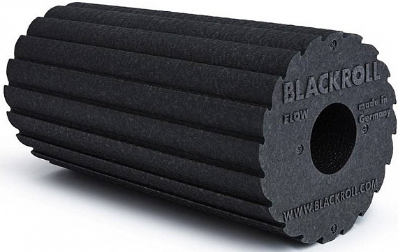 Массажный ролл стандарт Blackroll STD Flow 30 см Черный - Фото 1 большая