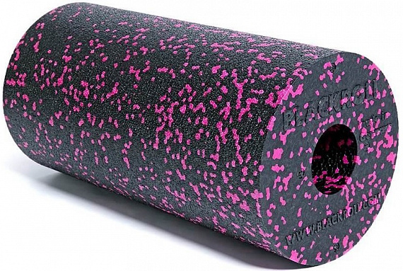 Массажный ролл стандарт Blackroll STD Pink 30 см Черный/Розовый - Фото 1 большая