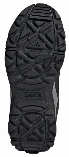 Кроссовки детские Adidas Hyperhiker Core Black/Grey Three/Core Black - Фото 6 большая
