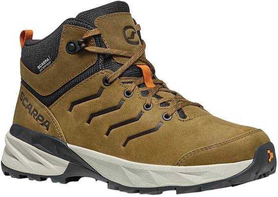 Ботинки детские Scarpa Rs Pro Wp Sage/Rust Orange - Фото 2 большая