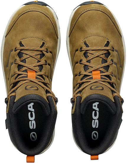 Ботинки детские Scarpa Rs Pro Wp Sage/Rust Orange - Фото 5 большая