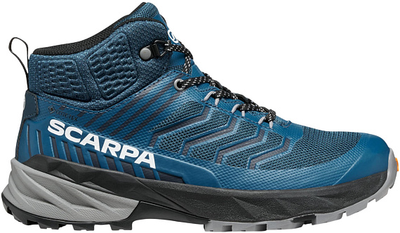 Ботинки детские Scarpa Rush Mid Gtx Navy Blue/Light Gray - Фото 1 большая