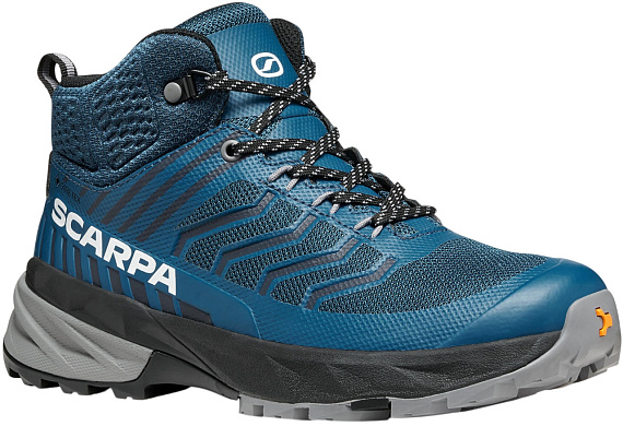 Ботинки детские Scarpa Rush Mid Gtx Navy Blue/Light Gray - Фото 2 большая