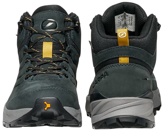 Ботинки детские Scarpa Rs Pro Wp Dark Anthracite/Honey - Фото 4 большая