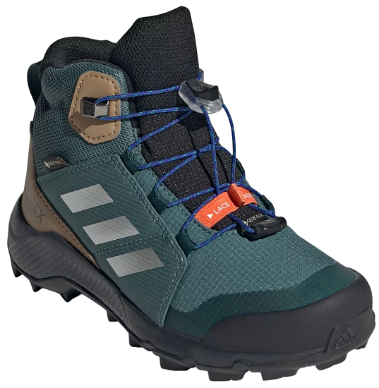 Ботинки детские Adidas Terrex Mid Gtx Pretea/Silvmt/Selubl - Фото 4 большая
