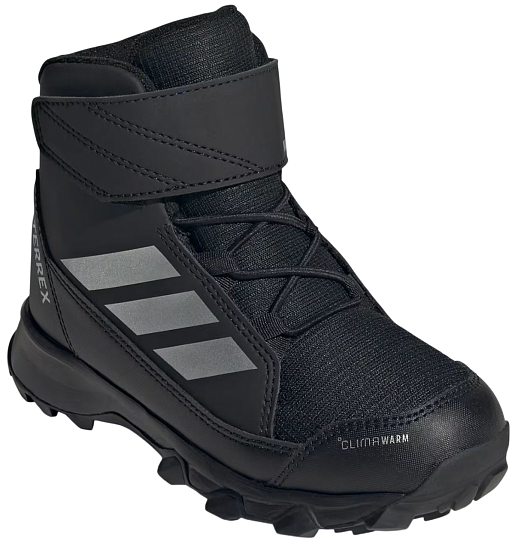 Ботинки детские Adidas Terrex Snow Cw Pretea/Msilve/Cblack - Фото 4 большая