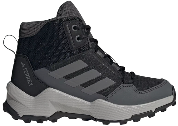 Ботинки детские Adidas Terrex Ax4R Mid Cblack/Grefou/Greysix - Фото 1 большая
