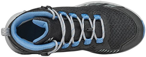 Ботинки детские Garmont Pulse Mid Wp Black/Coronet Blue - Фото 6 большая