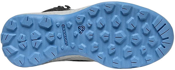 Ботинки детские Garmont Pulse Mid Wp Black/Coronet Blue - Фото 7 большая