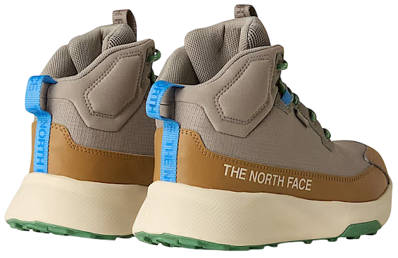 Ботинки детские The North Face Fastpack II Mid WP Stone Slab/Dimmed Algae - Фото 3 большая