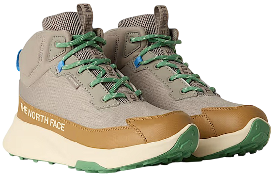 Ботинки детские The North Face Fastpack II Mid WP Stone Slab/Dimmed Algae - Фото 5 большая
