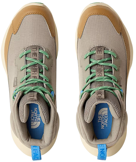 Ботинки детские The North Face Fastpack II Mid WP Stone Slab/Dimmed Algae - Фото 6 большая
