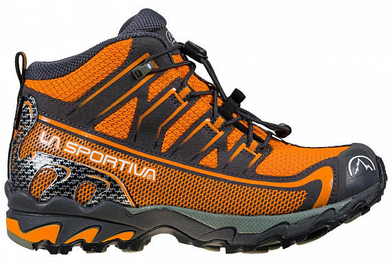 Ботинки детские La Sportiva Falkon GTX Tiger/Carbon - Фото 4 большая