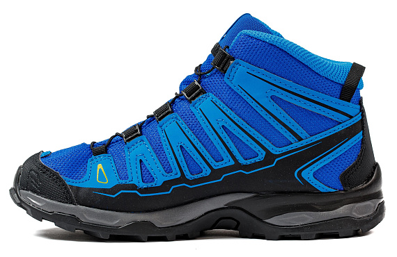 Ботинки детские Salomon X-Ultra Mid GTX Blue Yonde/Bl - Фото 5 большая