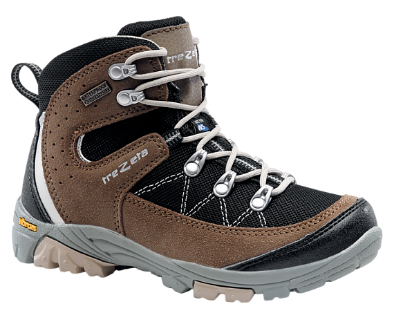 Ботинки детские Trezeta Cyclone WP JR Black/Brown - Фото 2 большая