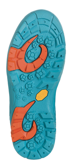Ботинки детские Trezeta Cyclone WP Kid Teal/Orange - Фото 2 большая