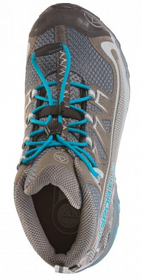 Ботинки детские La Sportiva Falkon Gtx Carbon/Tropic Blue - Фото 4 большая