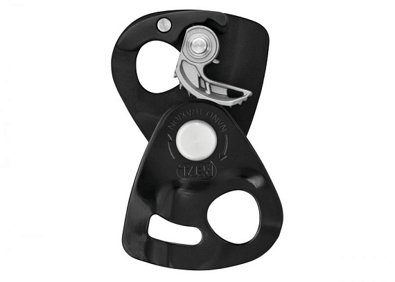 Блок Petzl Nano Traxion Black - Фото 2 большая