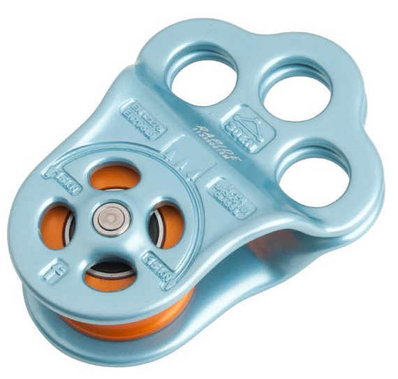 Ролик DMM Triple Attachment Pulley Light Blue - Фото 1 большая