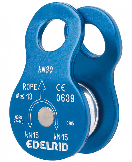 Блок-ролик Edelrid Turn Umlenkrolle Blue - Фото 1 большая
